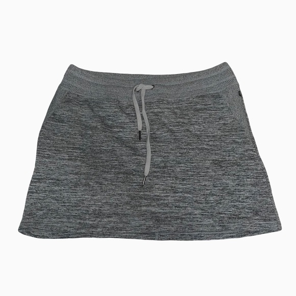 grey sweat skort - Picture 1 of 2